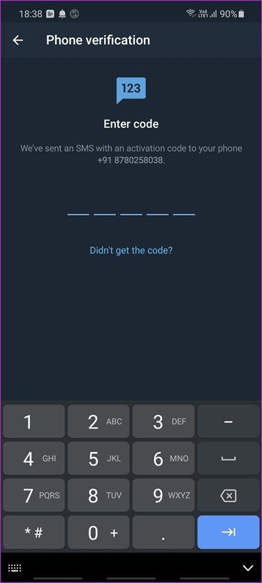 کد تلگرام کد تلگرام