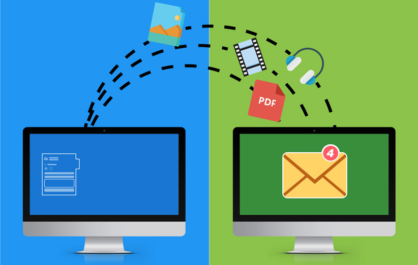 ارسال فایل با حجم بالا ارسال فایل با حجم بالا در ایتا