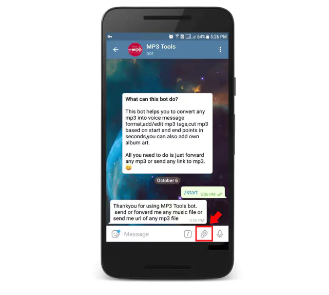 نحوه دانلود پیام صوتی در تلگرام + آموزش تصویری ربات تبدیل ویس تلگرام به mp3